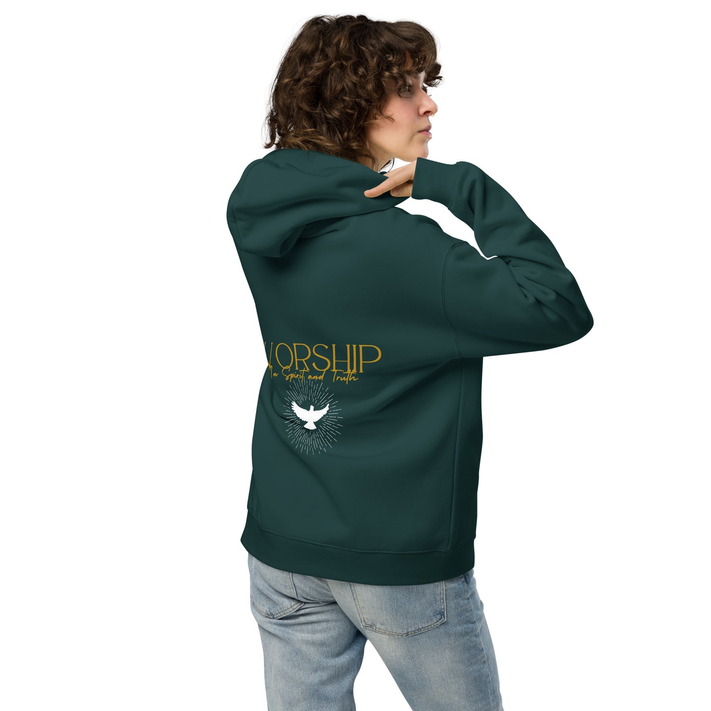 Adult Oversized Hoodie "Worship"