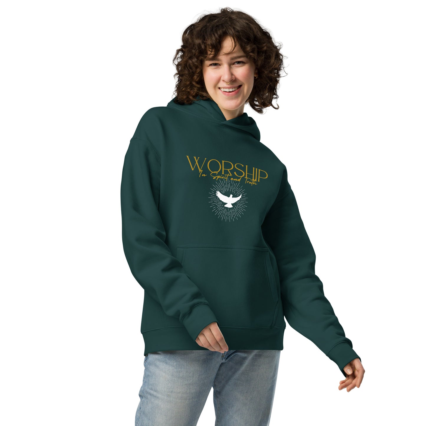 Adult Oversized Hoodie "Worship"