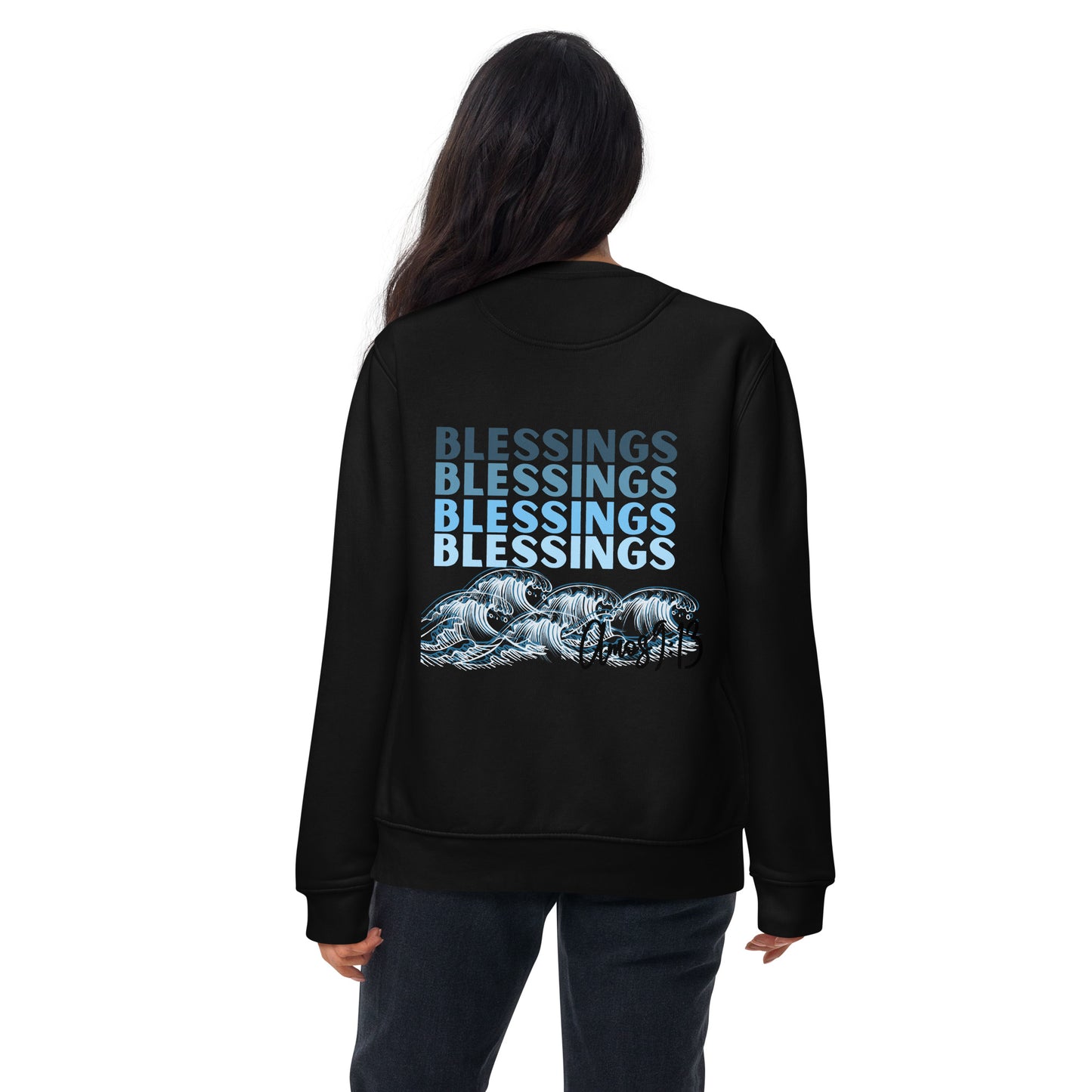 Adult Premium Sweatshirt "BLESSINGS" Back ONLY