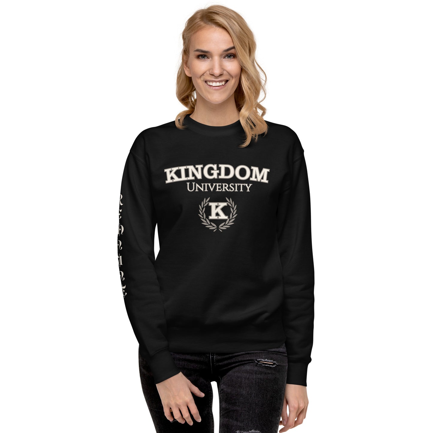 Adult Premium Sweatshirt "Kingdom University"