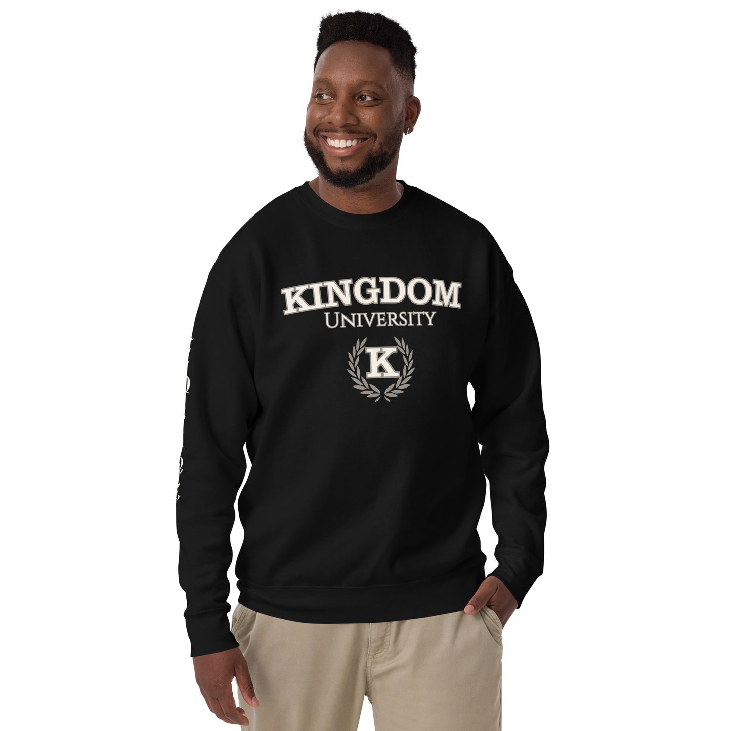 Adult Premium Sweatshirt "Kingdom University"