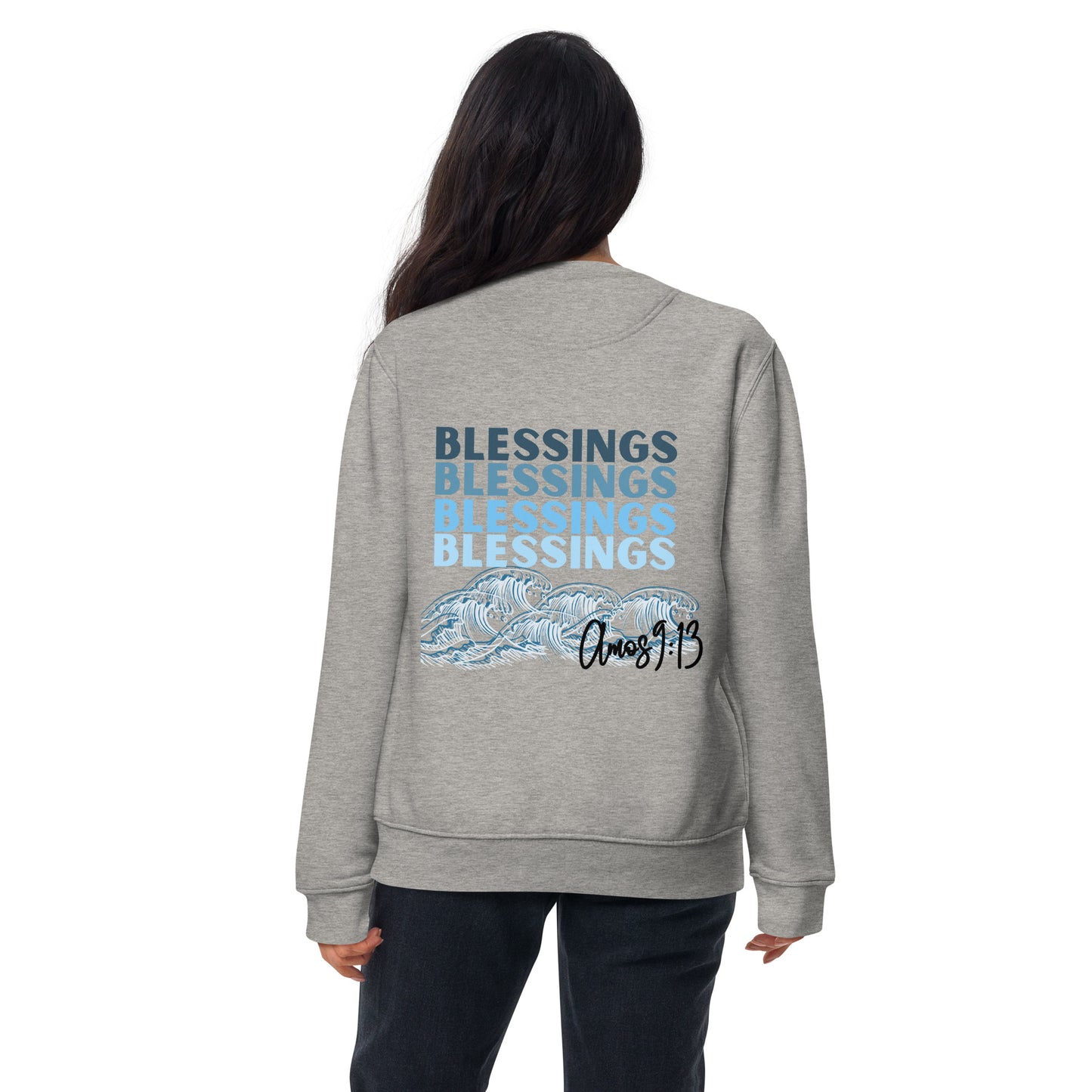 Adult Premium Sweatshirt "BLESSINGS" Back ONLY