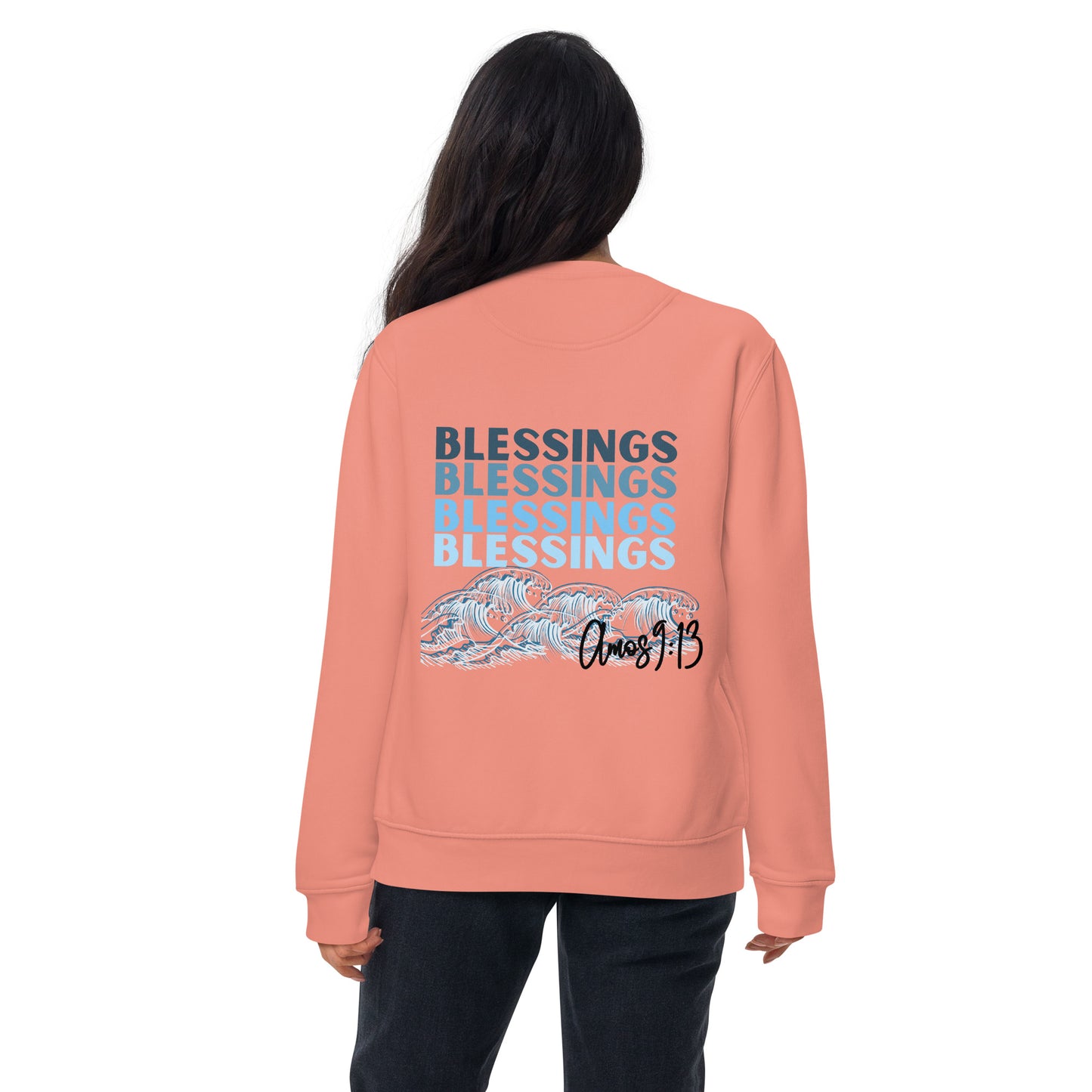 Adult Premium Sweatshirt "BLESSINGS" Back ONLY