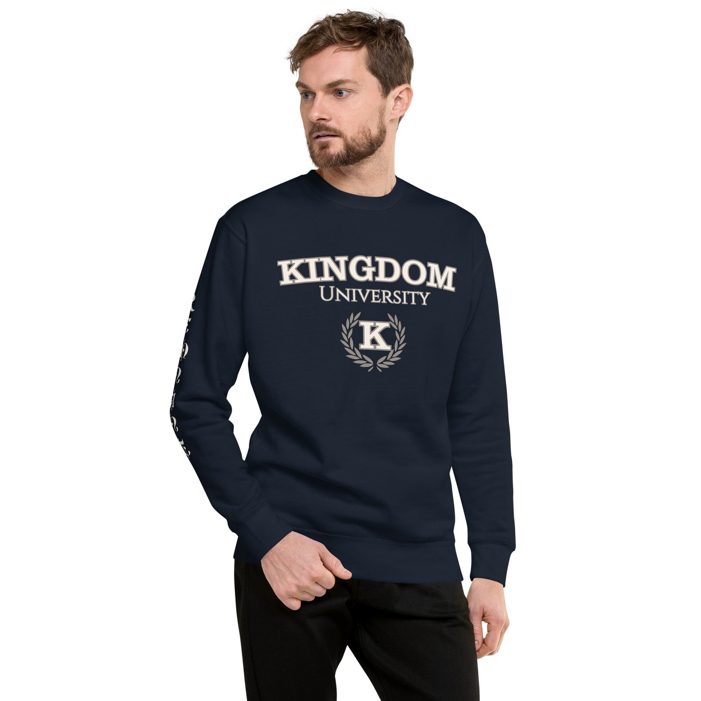 Adult Premium Sweatshirt "Kingdom University"