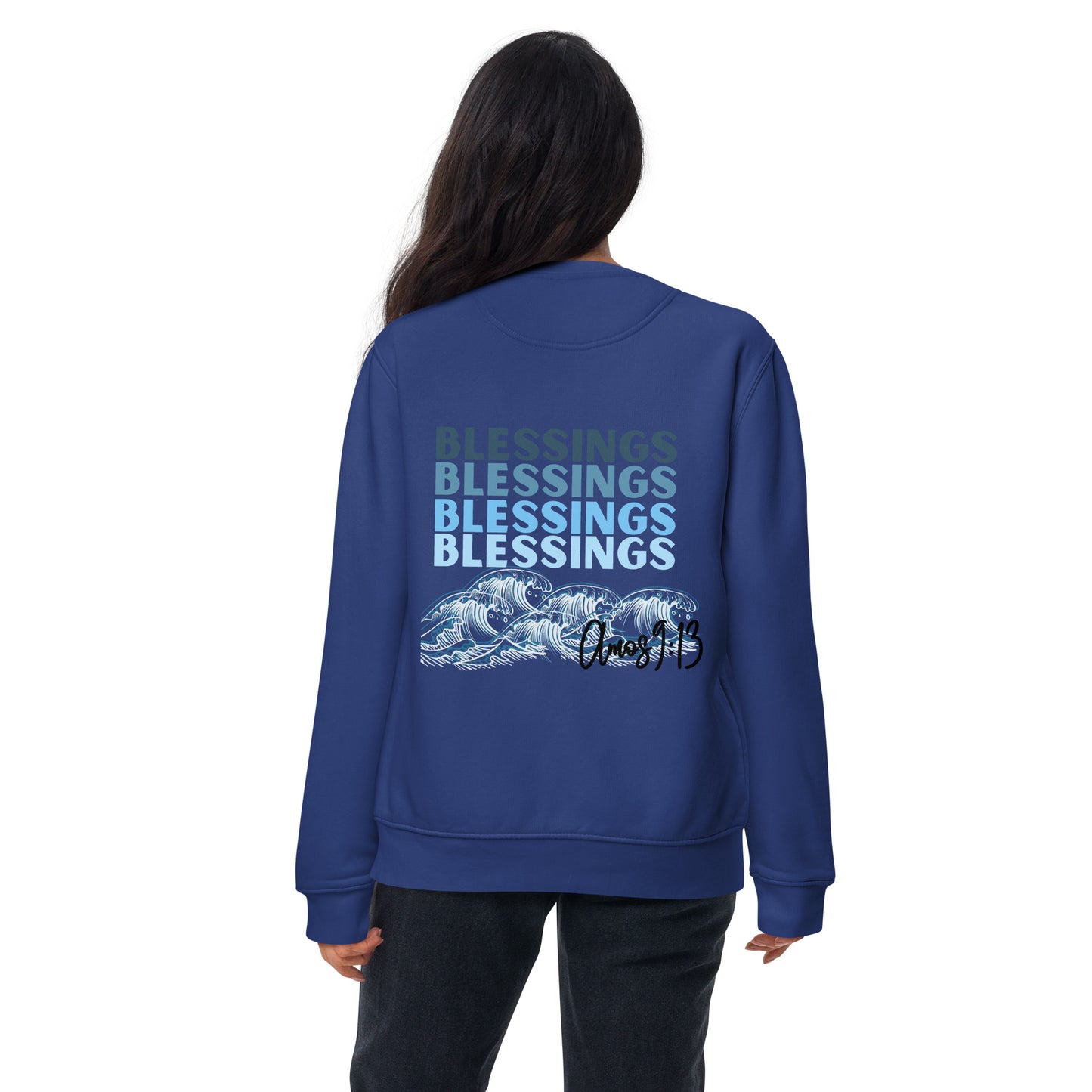 Adult Premium Sweatshirt "BLESSINGS" Back ONLY