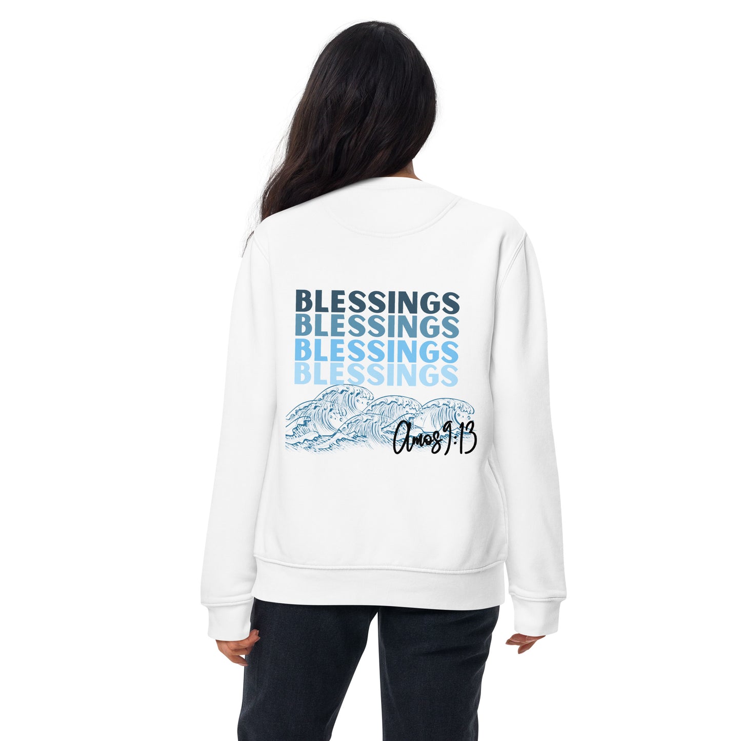 Adult Premium Sweatshirt "BLESSINGS" Back ONLY