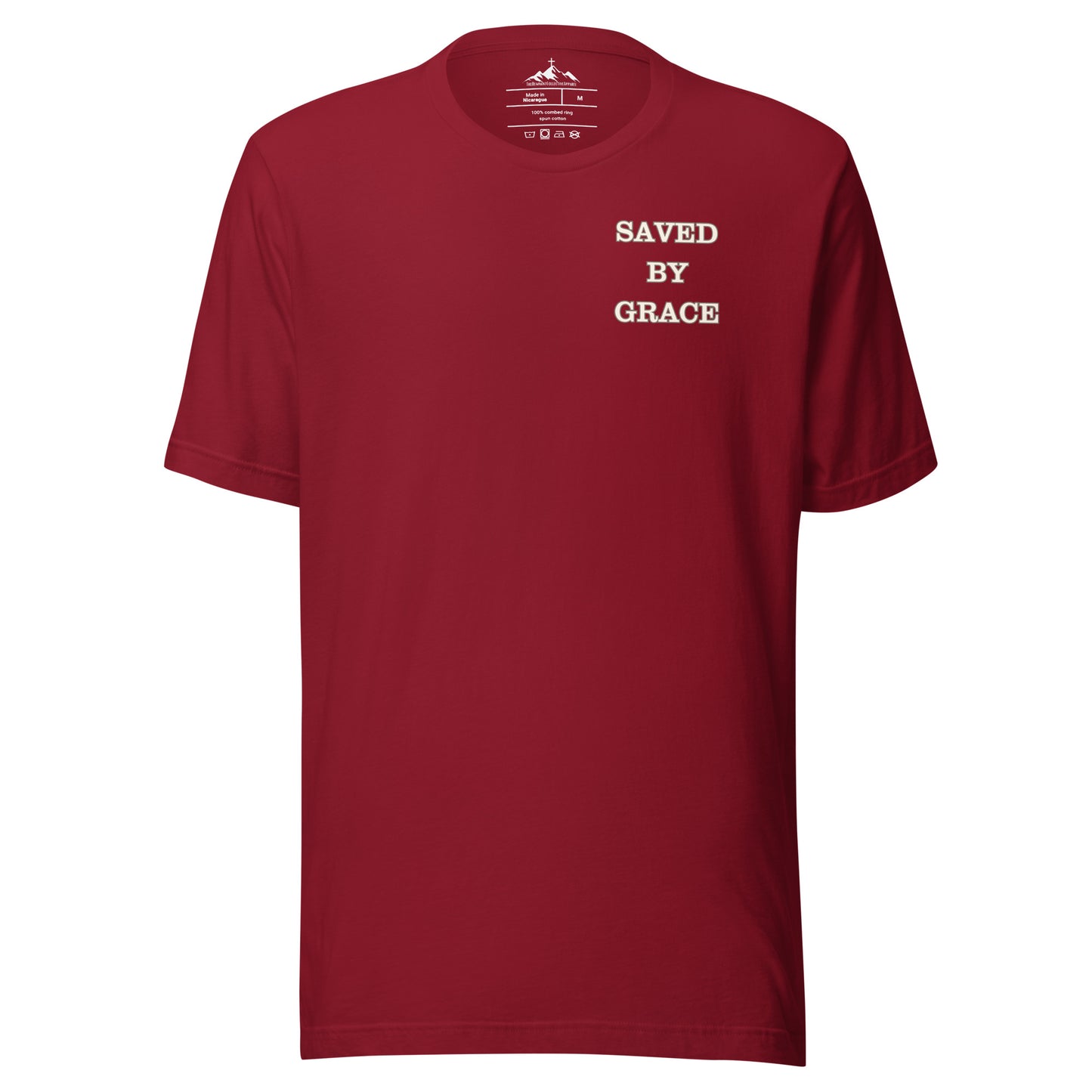 Adult t-shirt "Saved By Grace"