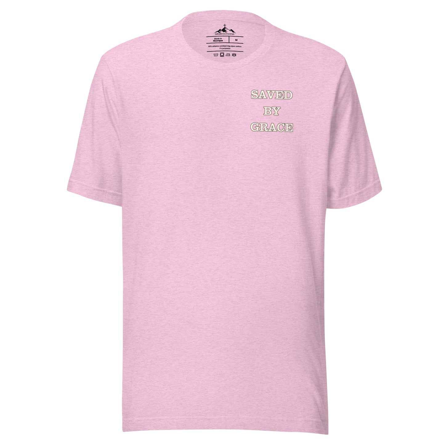 Adult t-shirt "Saved By Grace"