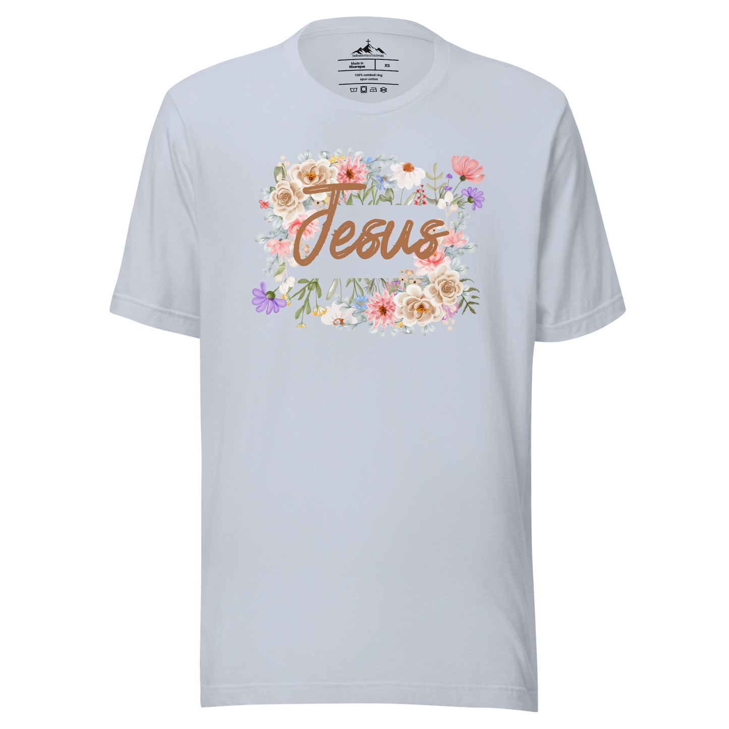 Unisex t-shirt "Jesus in Bloom"