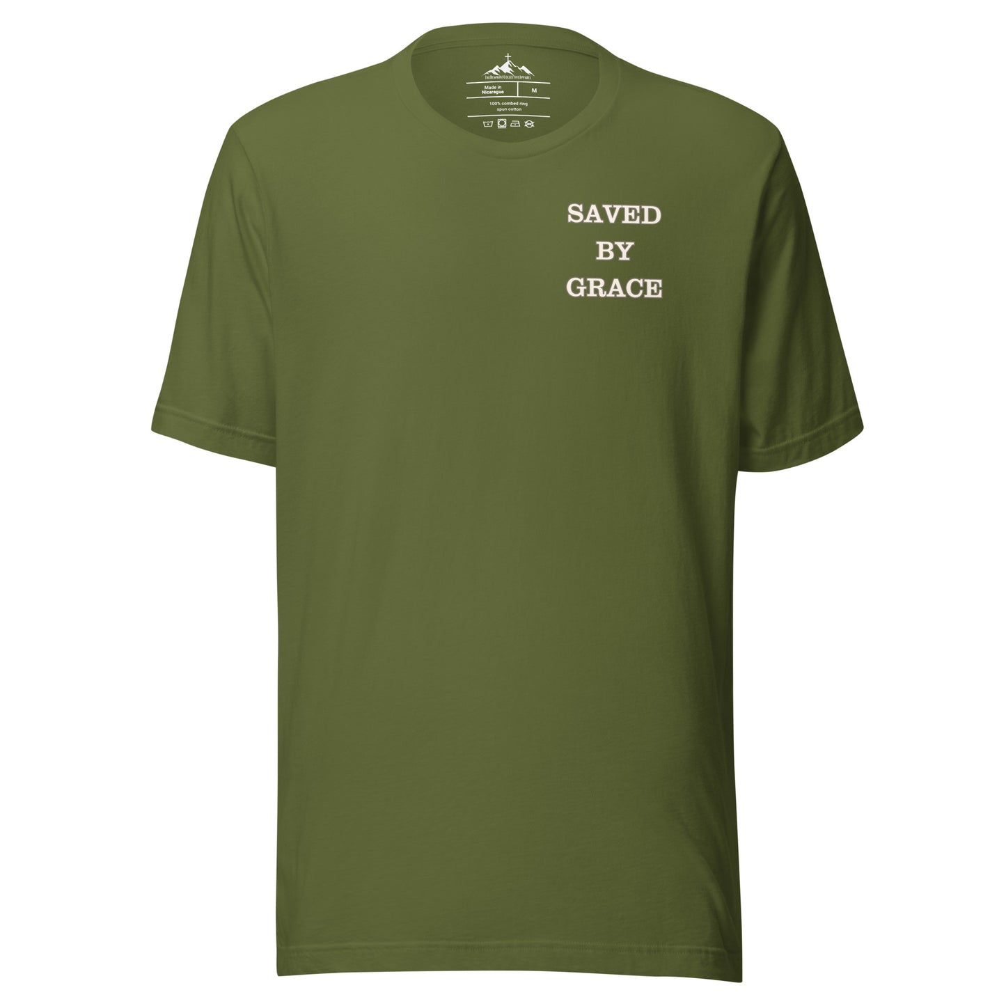 Adult t-shirt "Saved By Grace"