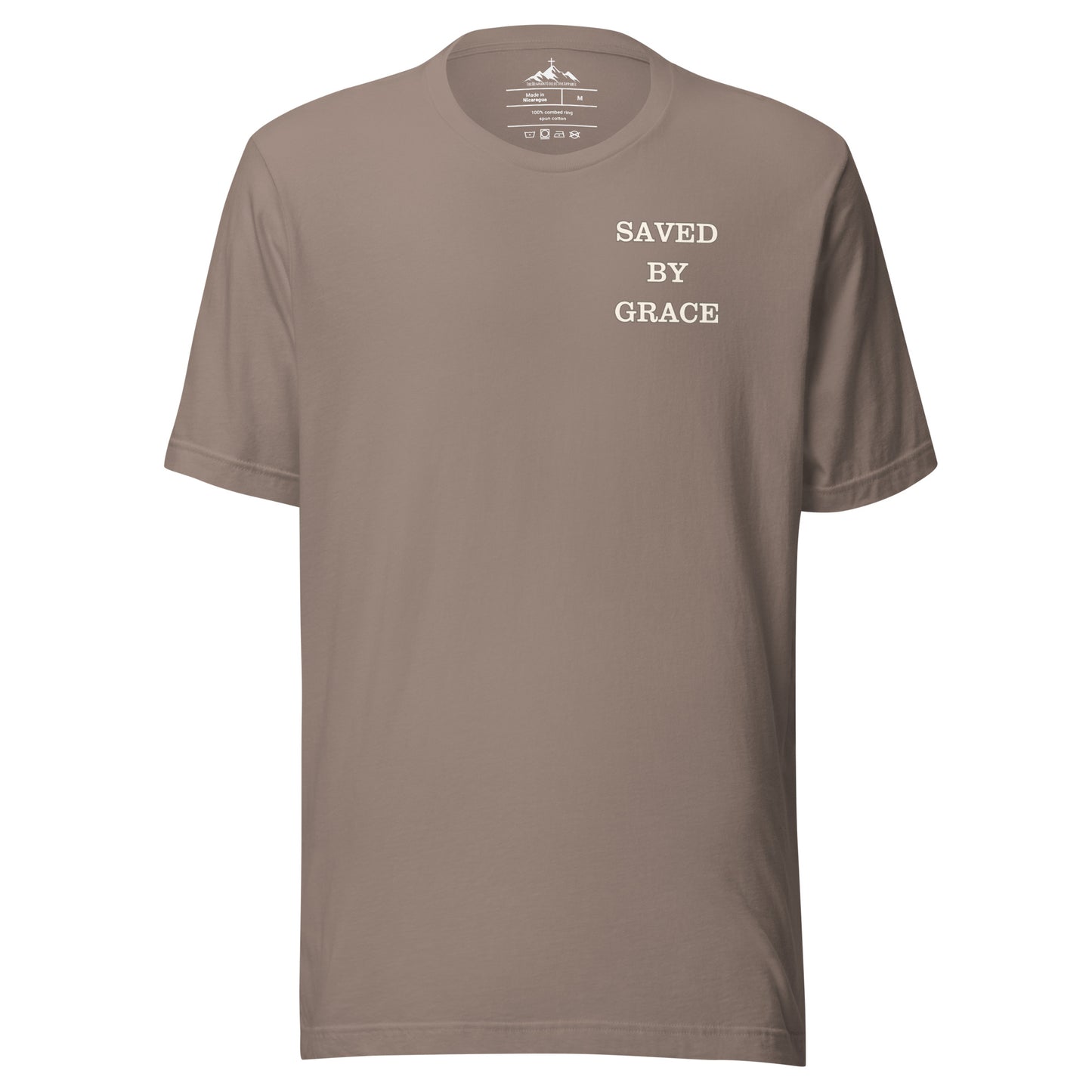 Adult t-shirt "Saved By Grace"