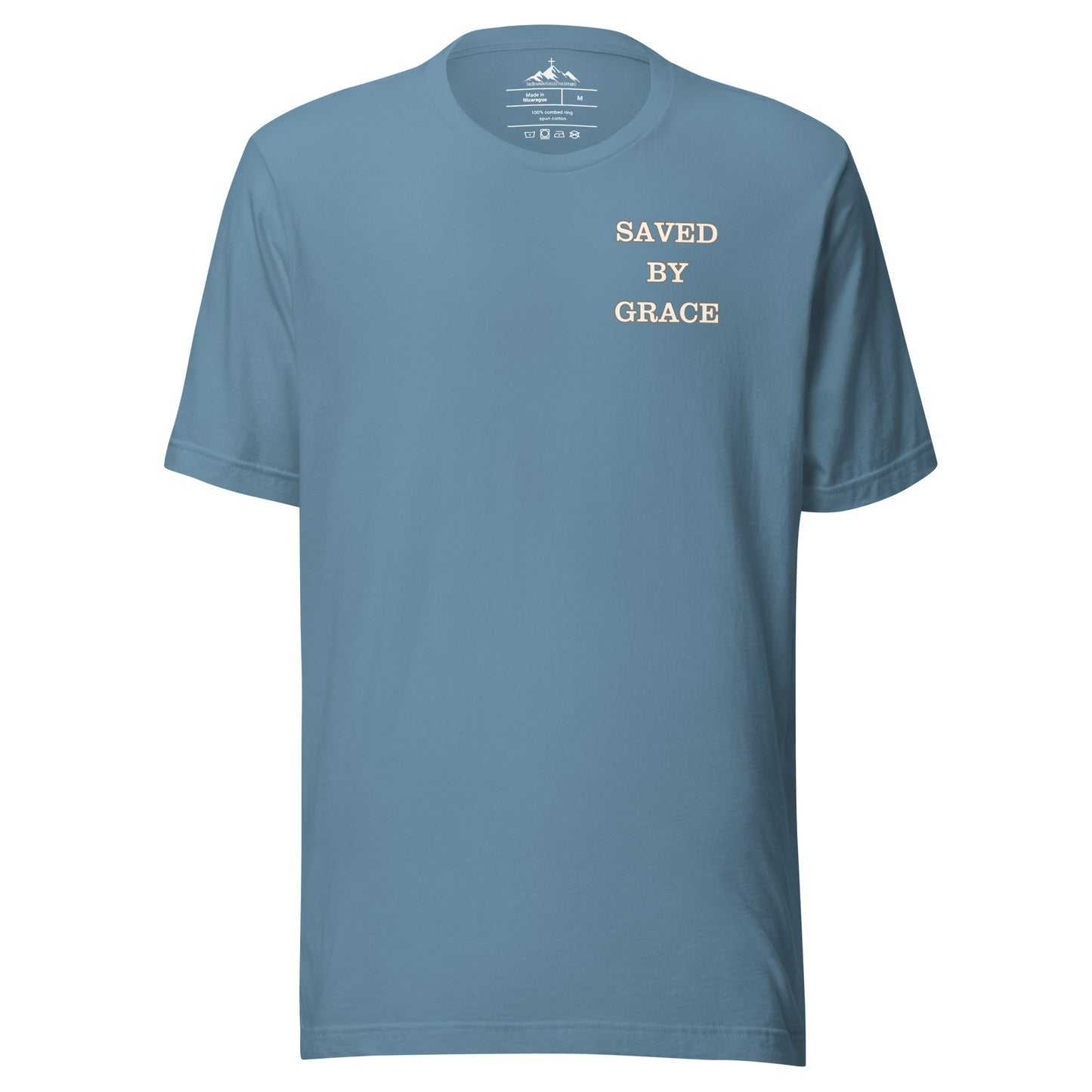 Adult t-shirt "Saved By Grace"