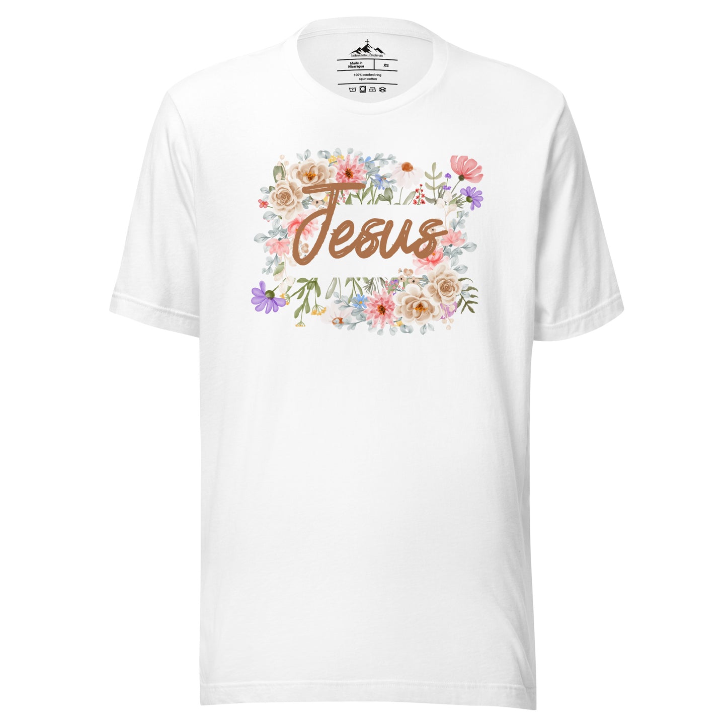 Unisex t-shirt "Jesus in Bloom"