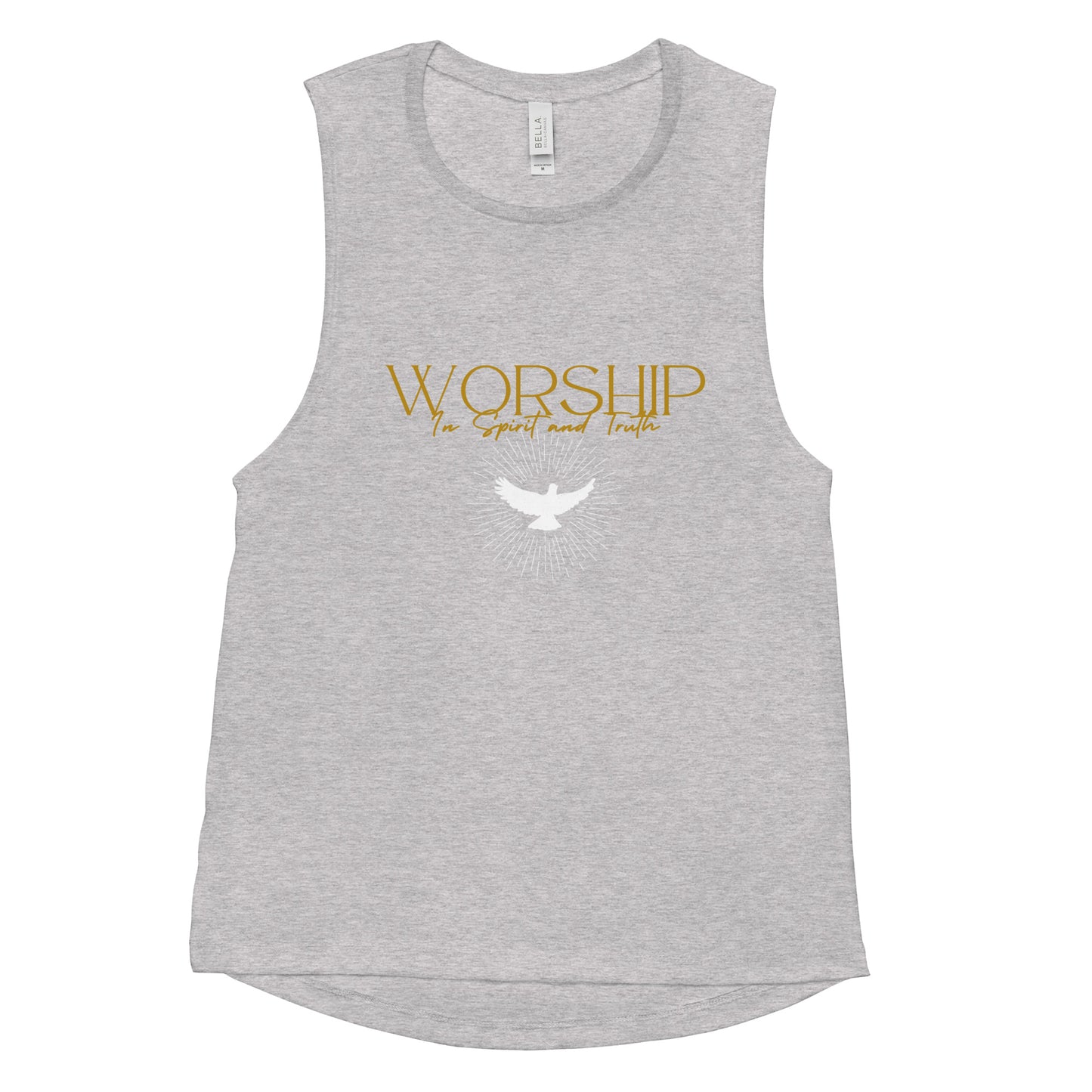 Women's Muscle Tank "Worship"