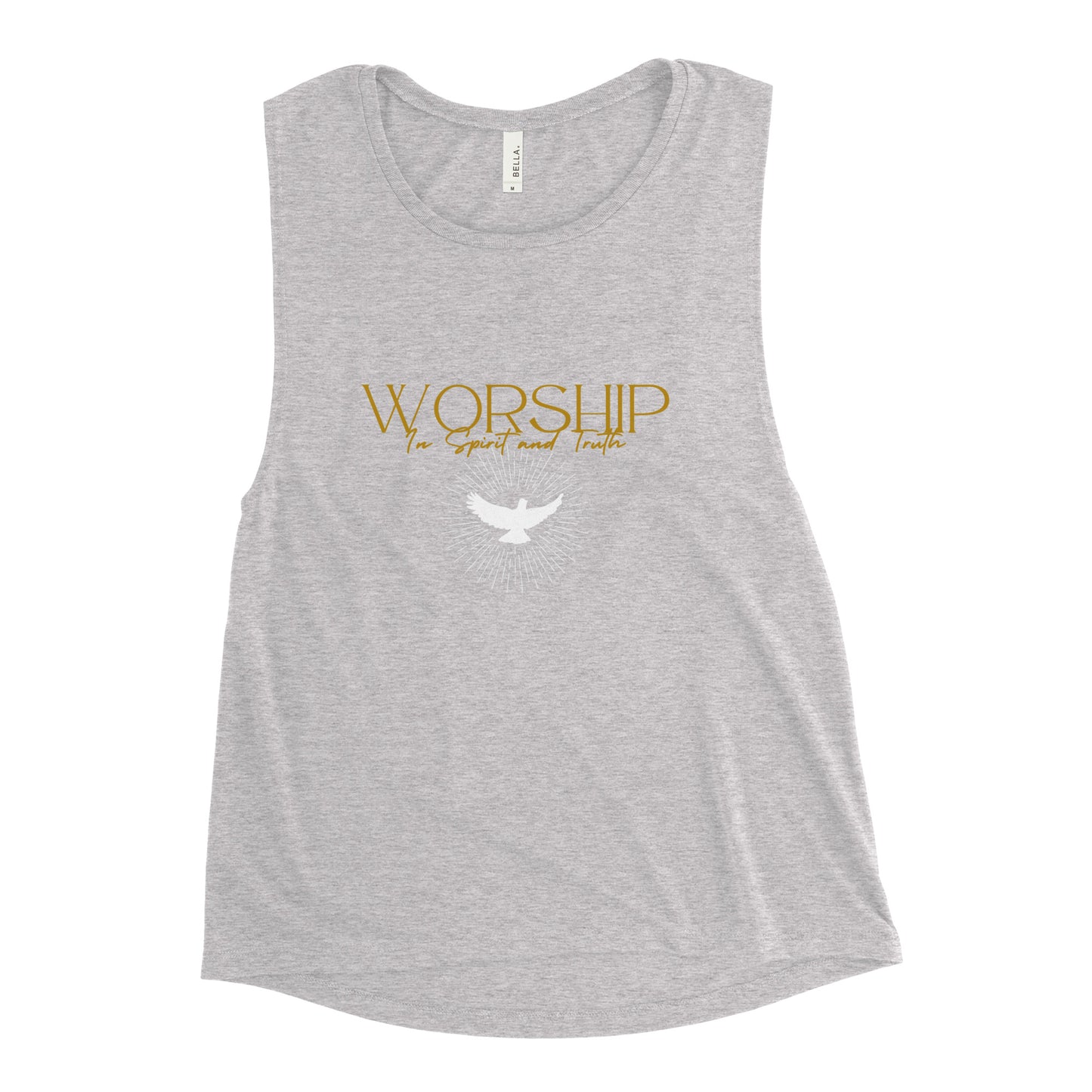 Women's Muscle Tank "Worship"