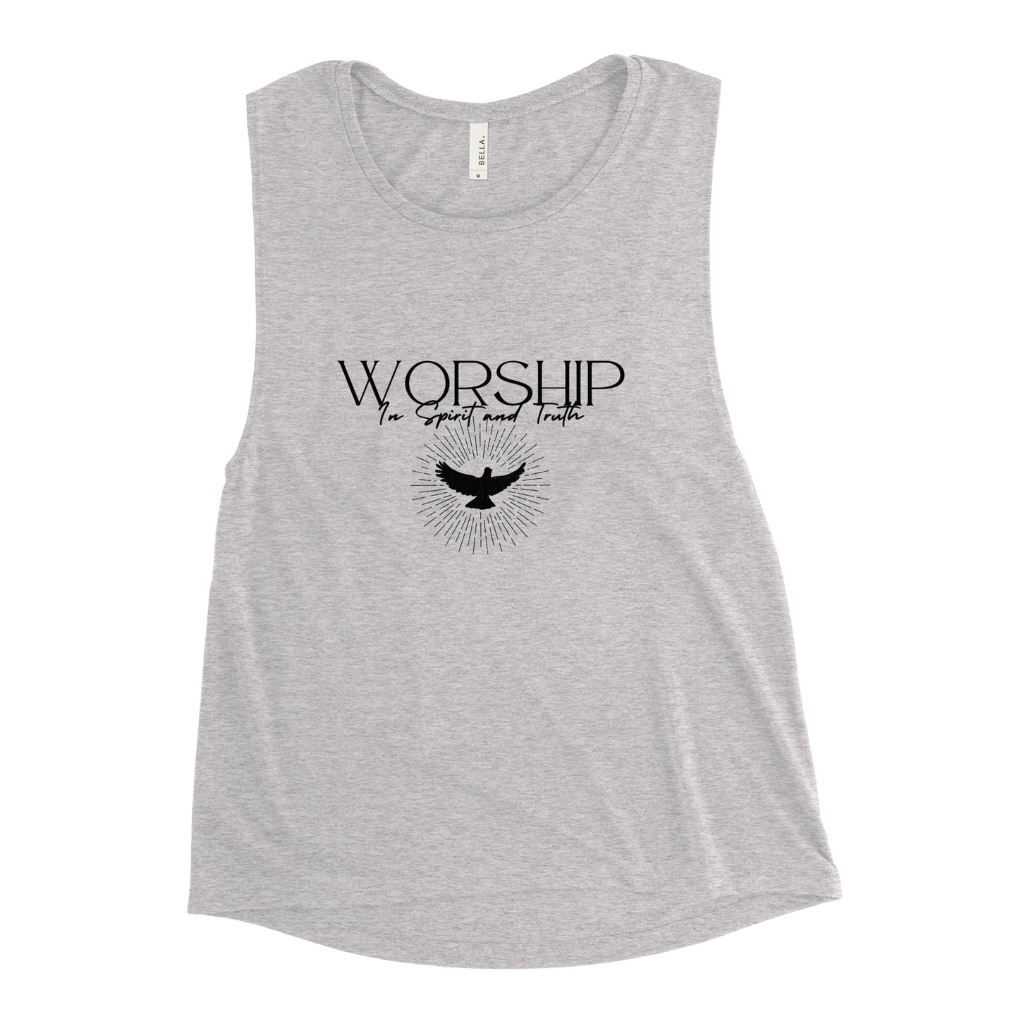 Women’s Muscle Tank "Worship"