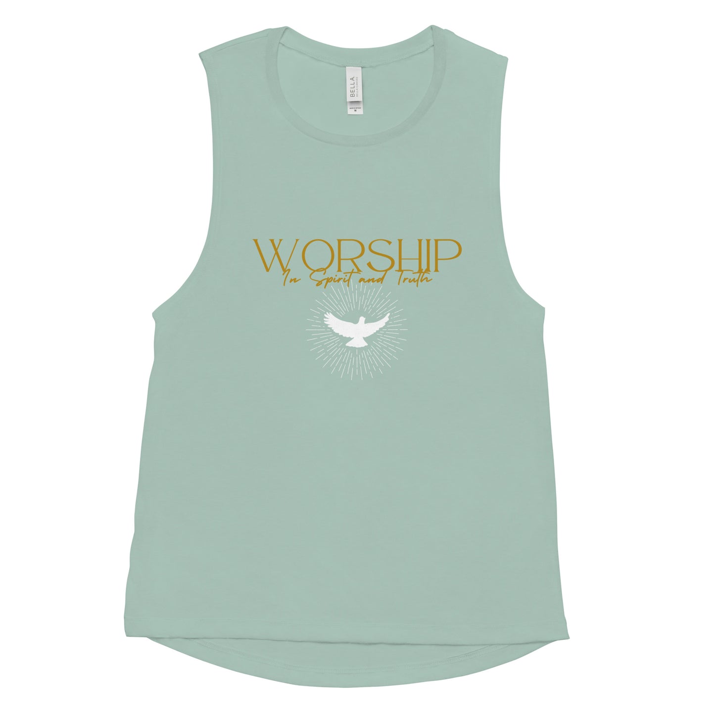 Women's Muscle Tank "Worship"