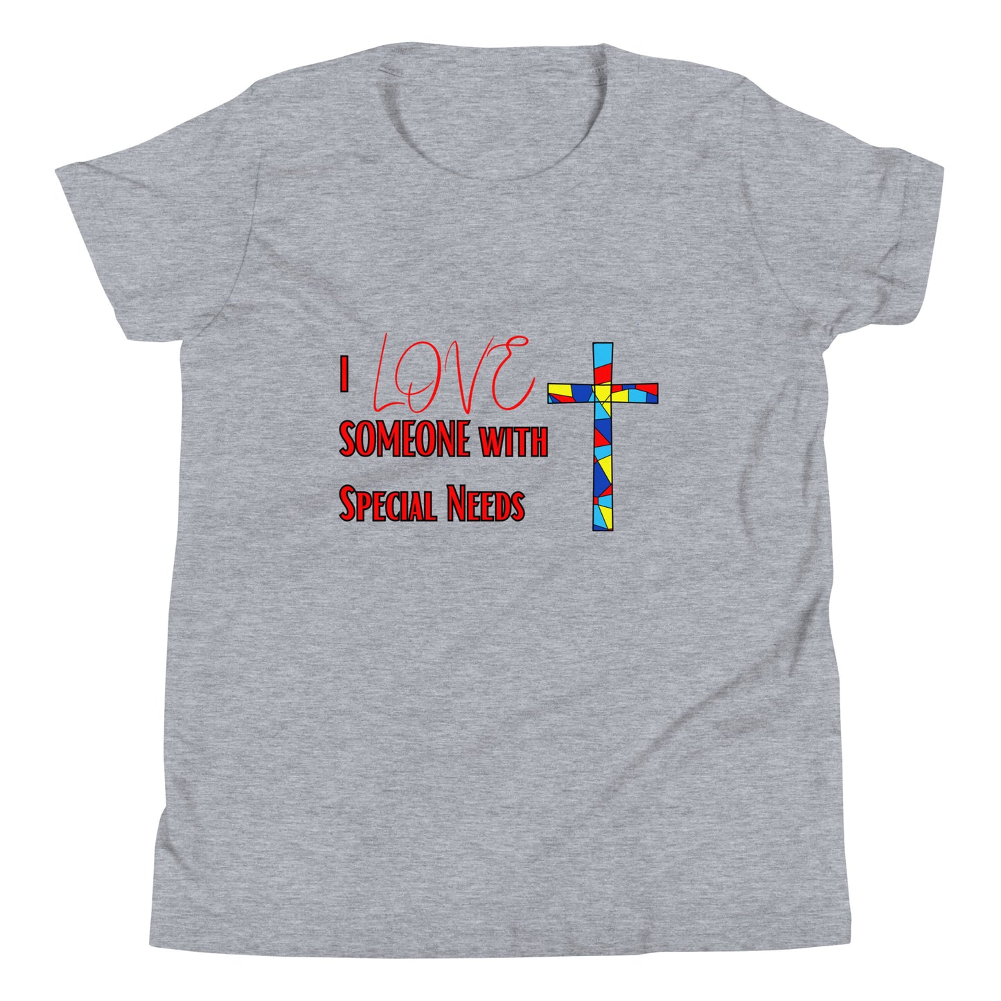 Youth Short-Sleeve T-Shirt "I Love Someone w/ Special Needs"
