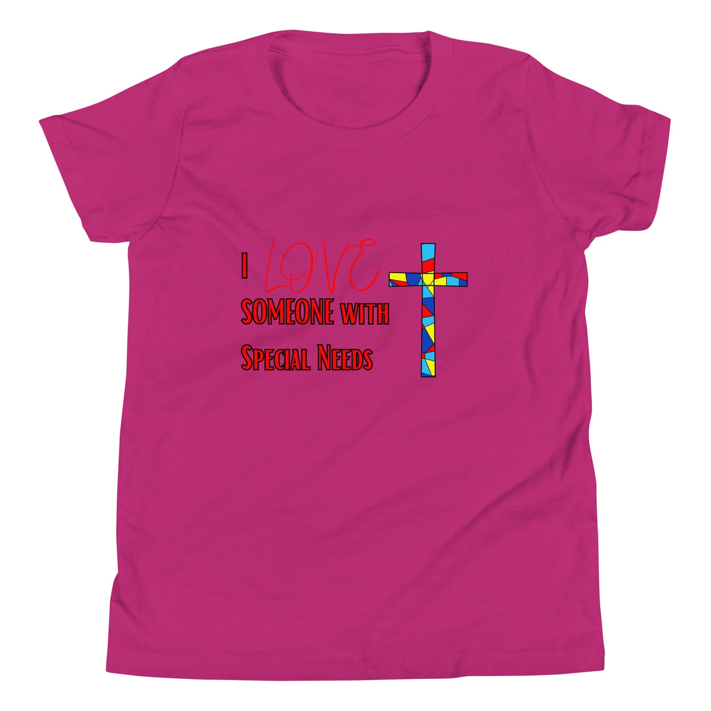Youth Short-Sleeve T-Shirt "I Love Someone w/ Special Needs"