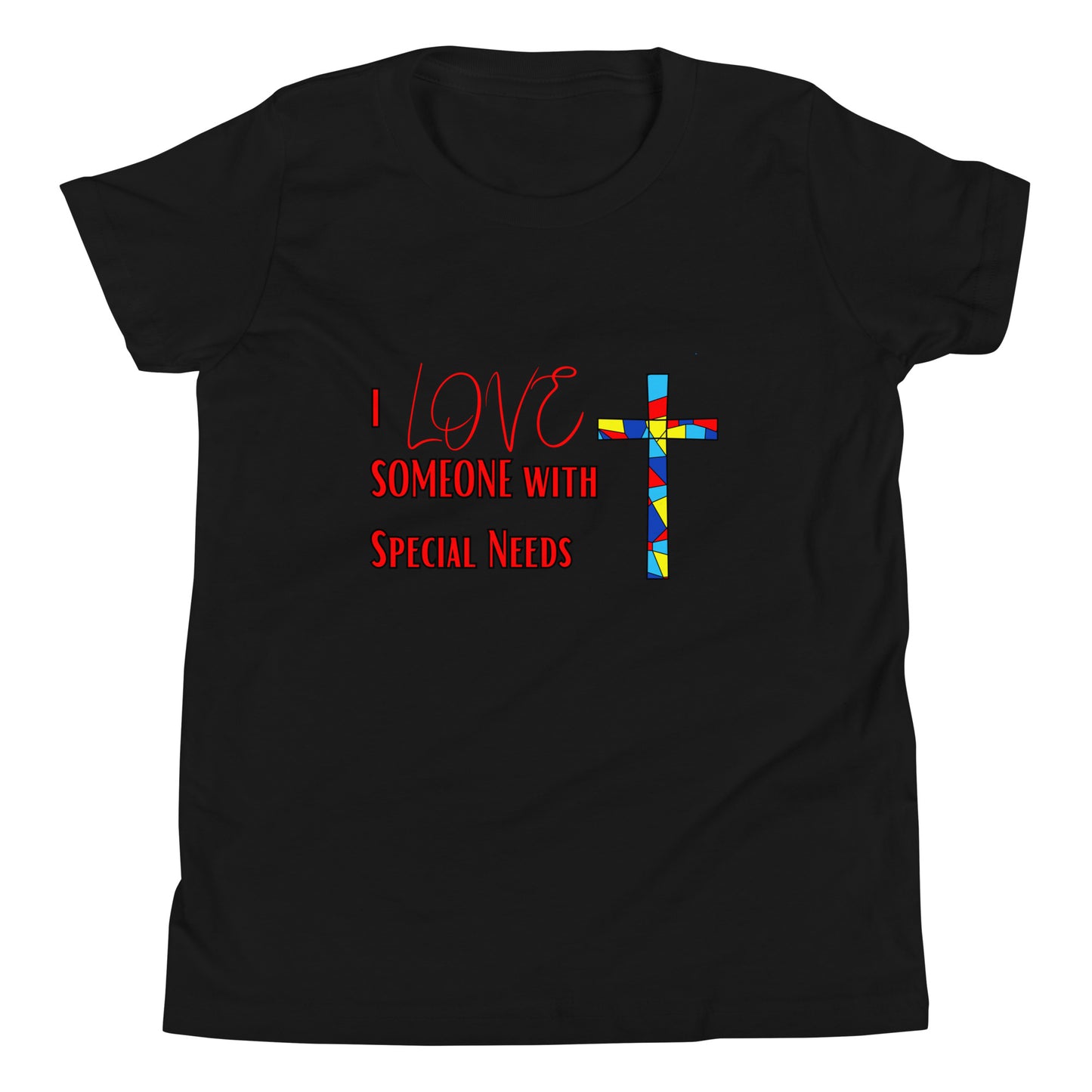 Youth Short-Sleeve T-Shirt "I Love Someone w/ Special Needs"