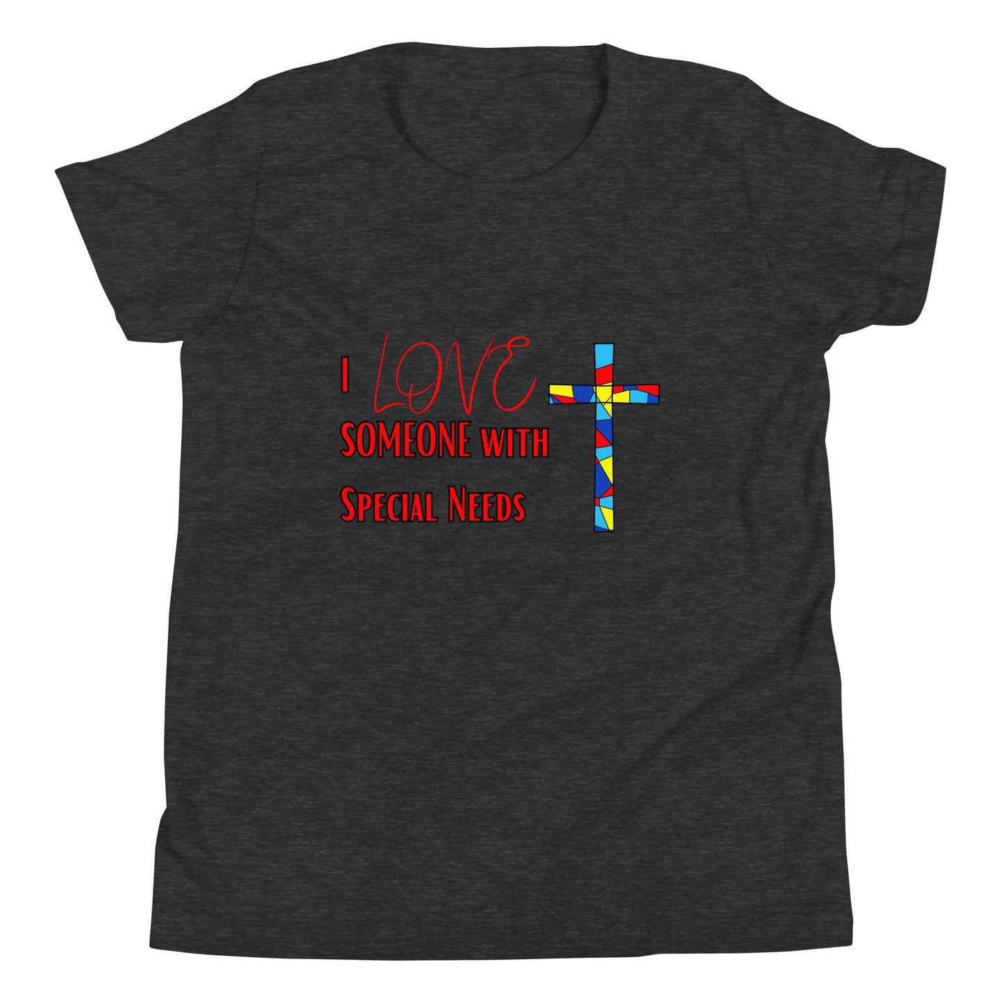 Youth Short-Sleeve T-Shirt "I Love Someone w/ Special Needs"
