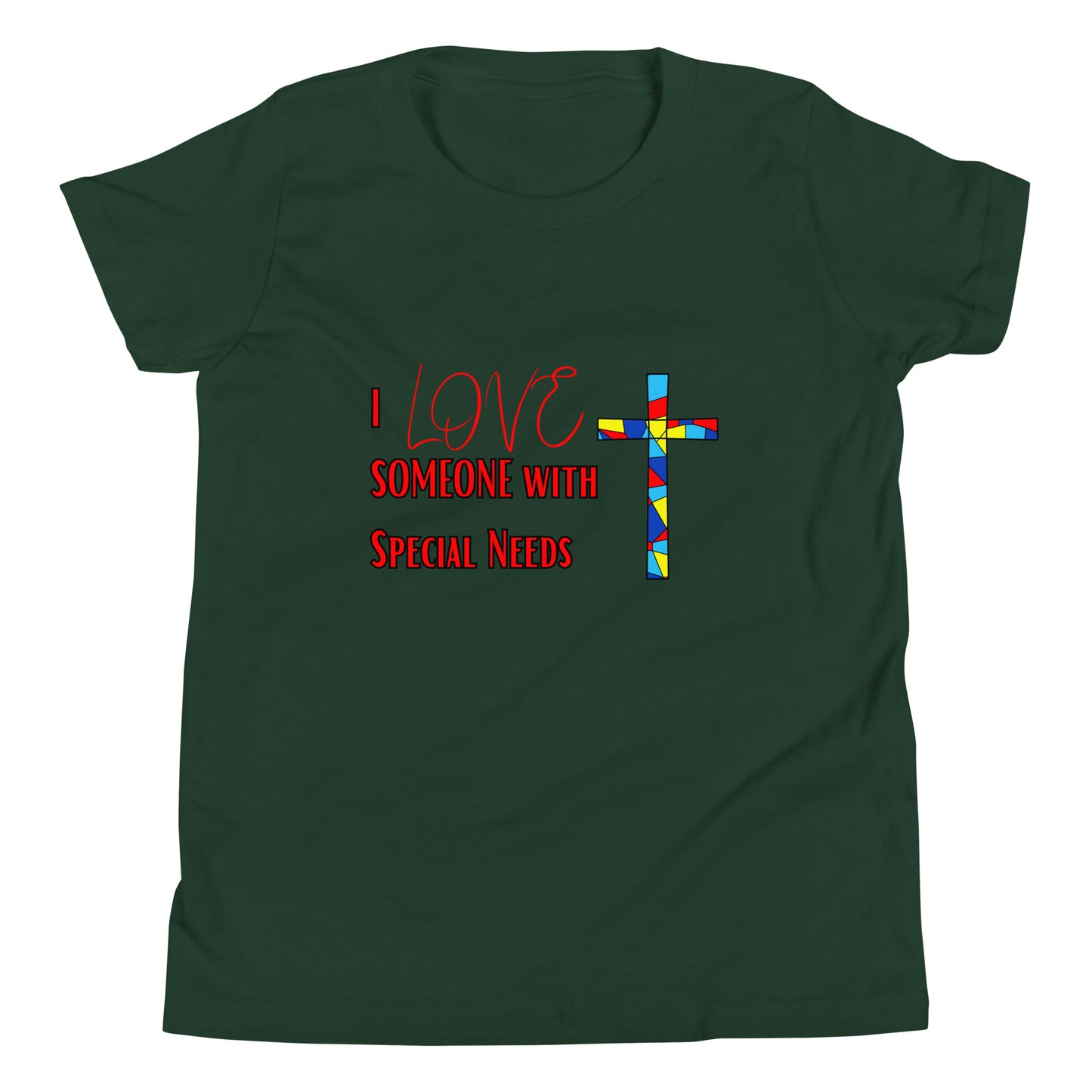 Youth Short-Sleeve T-Shirt "I Love Someone w/ Special Needs"