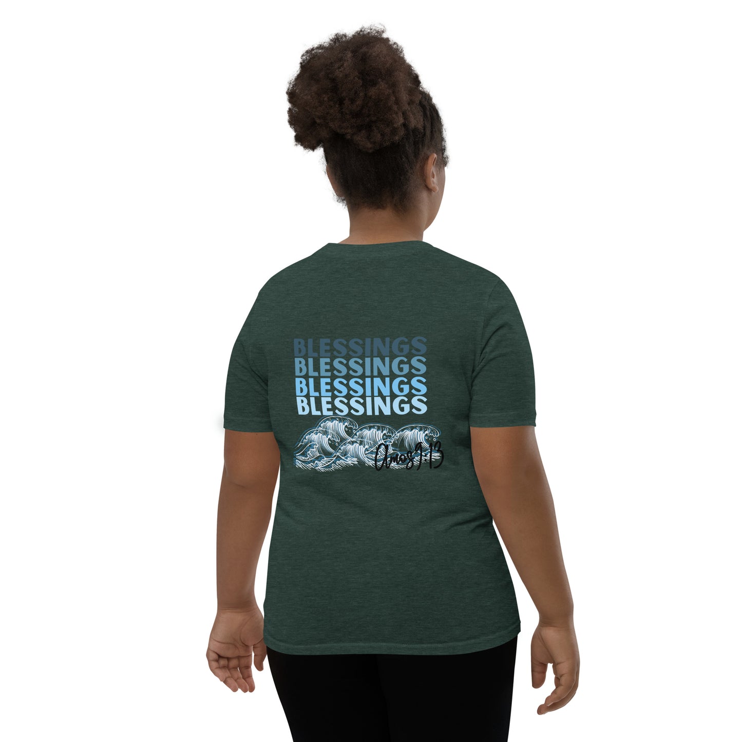 Youth Short-Sleeve T-Shirt "BLESSINGS"