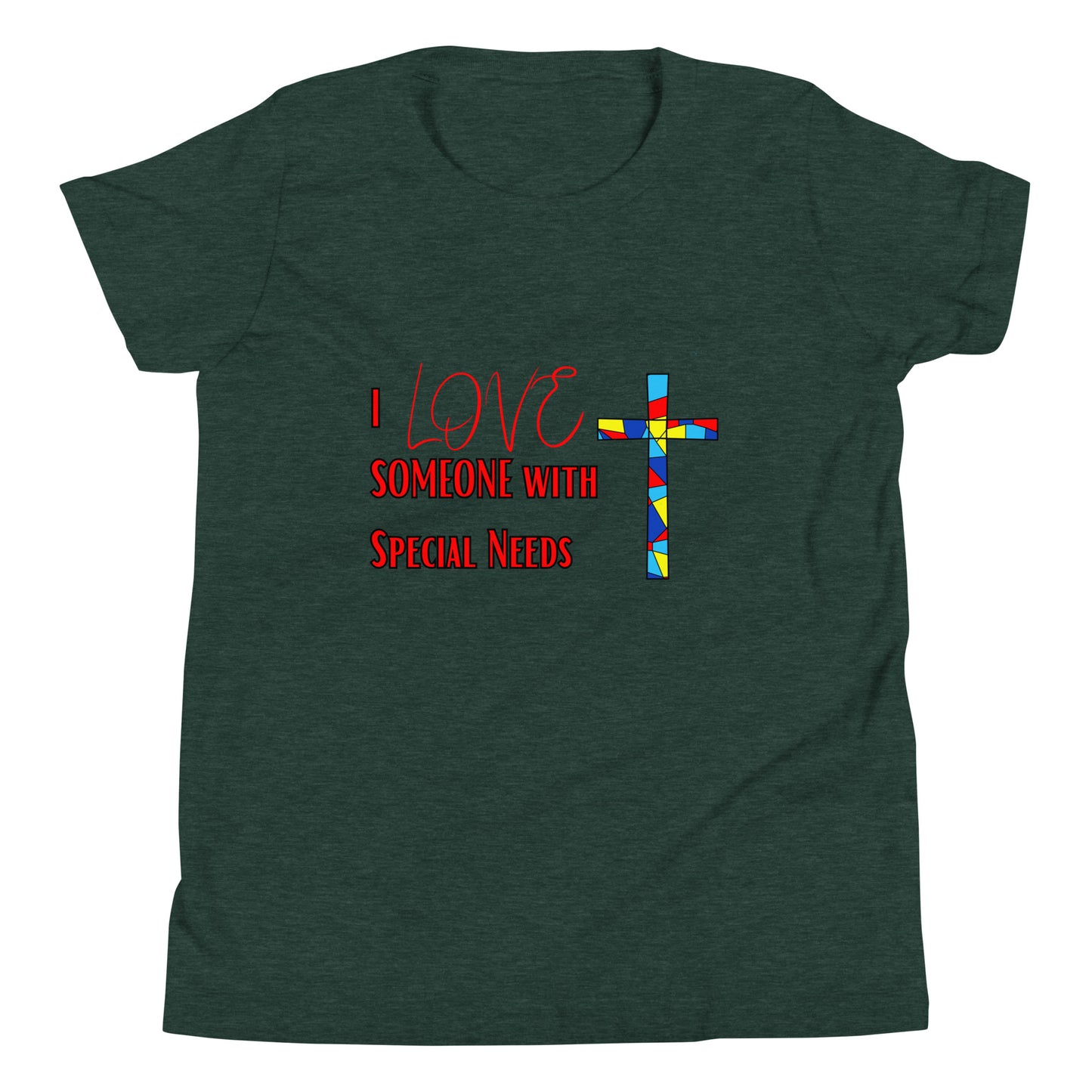 Youth Short-Sleeve T-Shirt "I Love Someone w/ Special Needs"