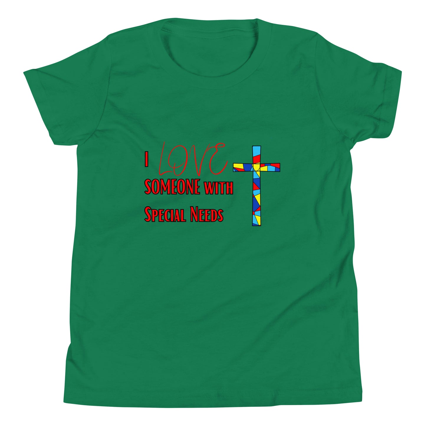 Youth Short-Sleeve T-Shirt "I Love Someone w/ Special Needs"
