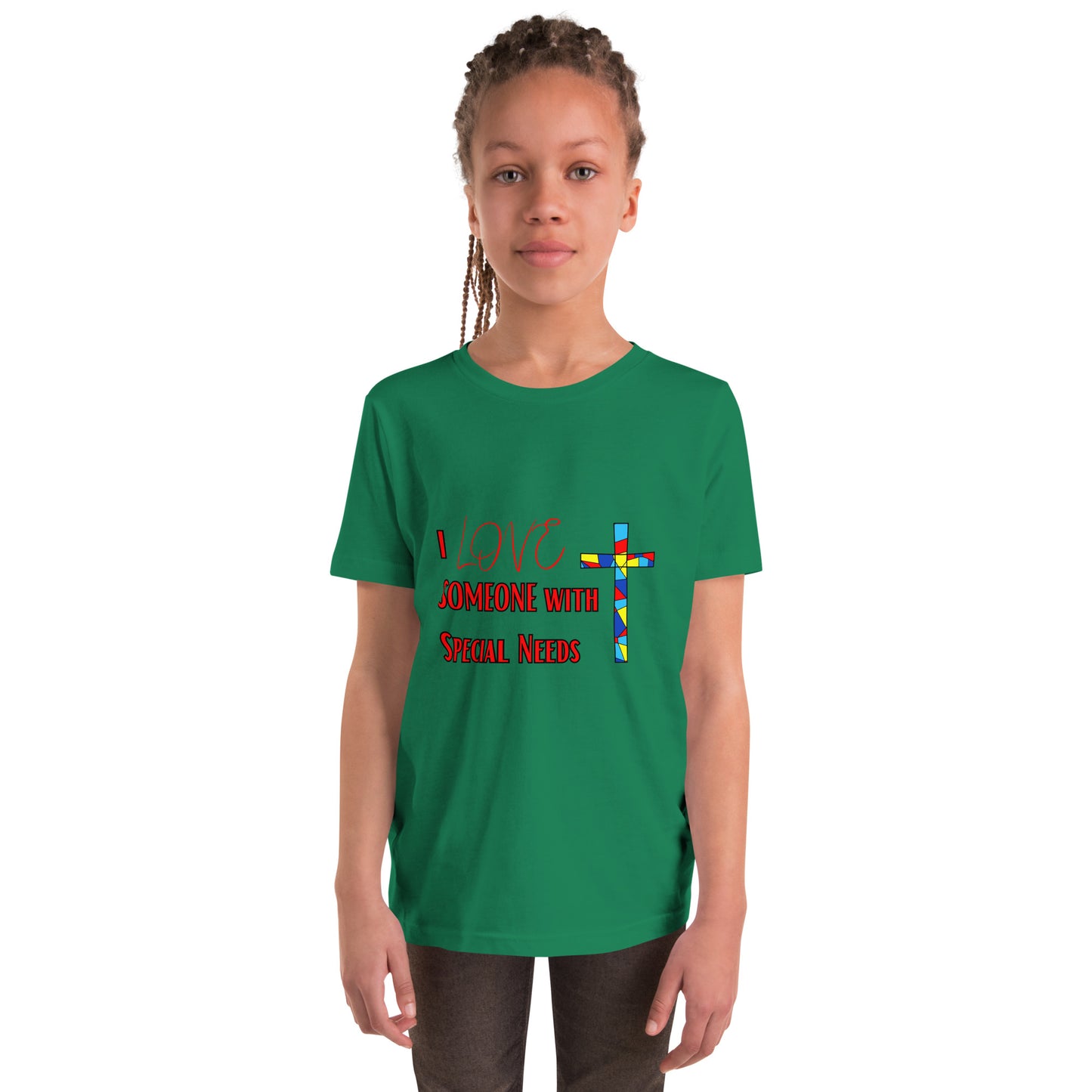 Youth Short-Sleeve T-Shirt "I Love Someone w/ Special Needs"