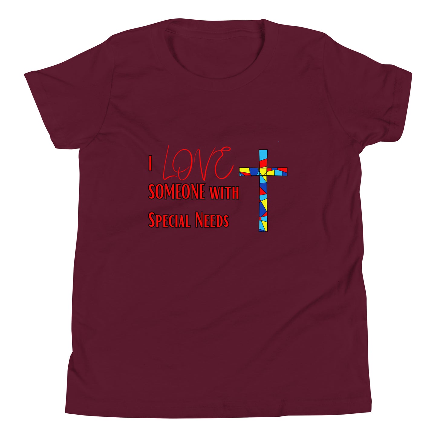 Youth Short-Sleeve T-Shirt "I Love Someone w/ Special Needs"