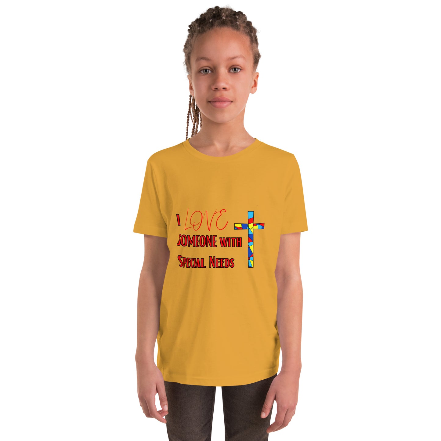 Youth Short-Sleeve T-Shirt "I Love Someone w/ Special Needs"