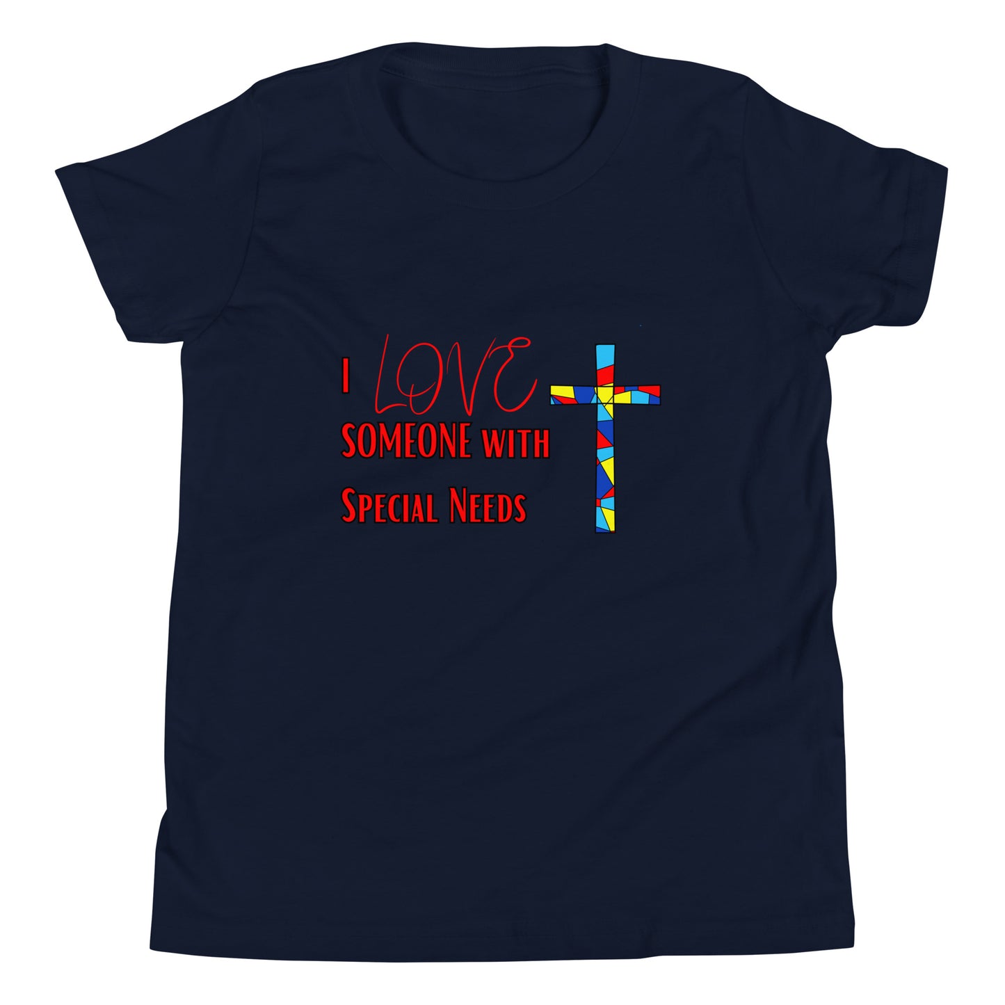 Youth Short-Sleeve T-Shirt "I Love Someone w/ Special Needs"