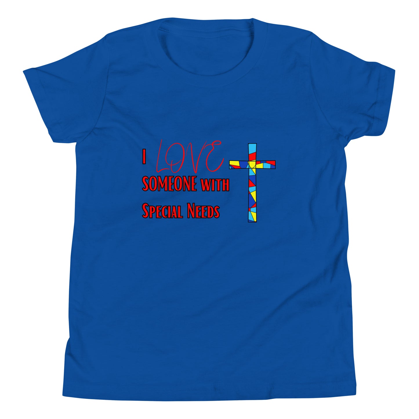 Youth Short-Sleeve T-Shirt "I Love Someone w/ Special Needs"